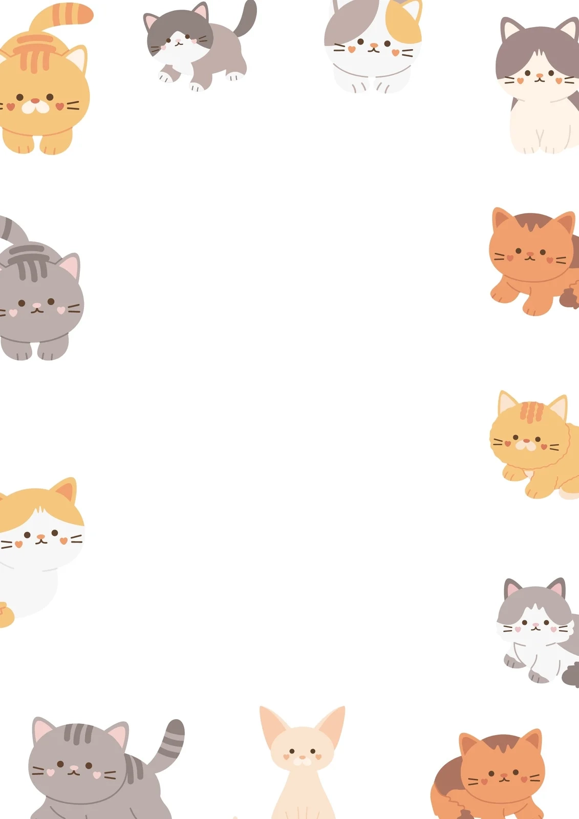 Free And Customizable Cat Templates