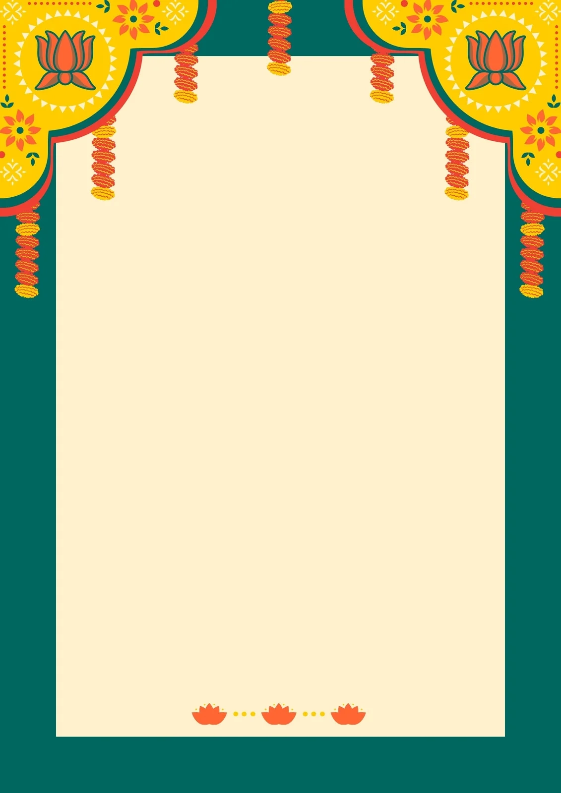 Free And Customizable Indian Templates