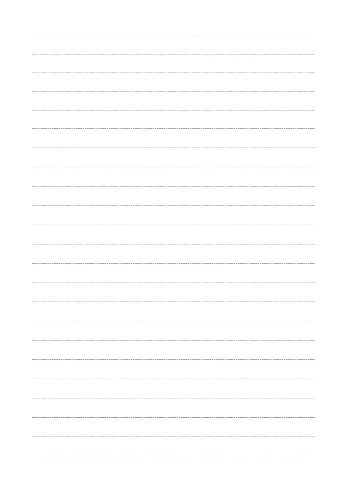 Free Printable Blank Writing Paper