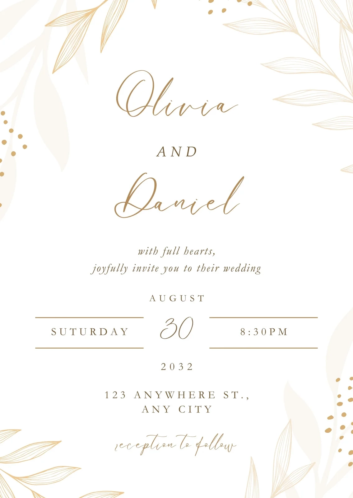 Free Printable Blank Simple Invitations