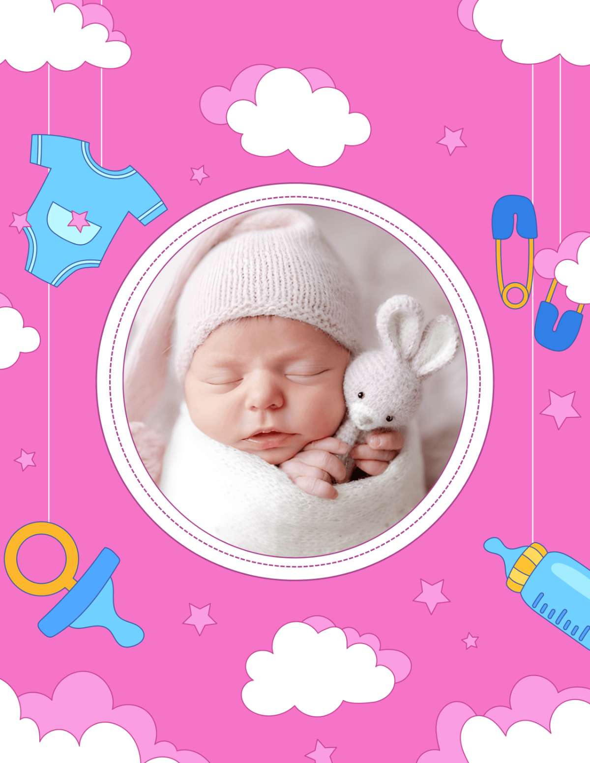Free Blank Printable Baby Images