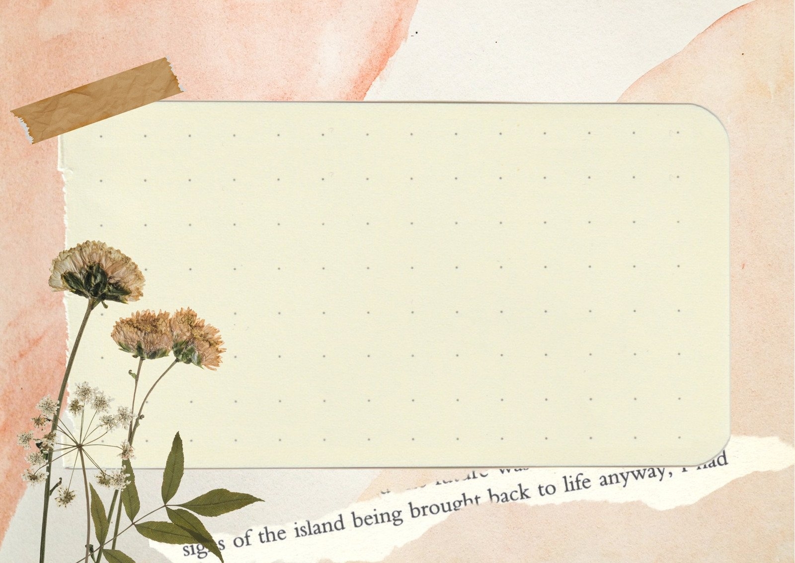 Blank Printable Greeting Card