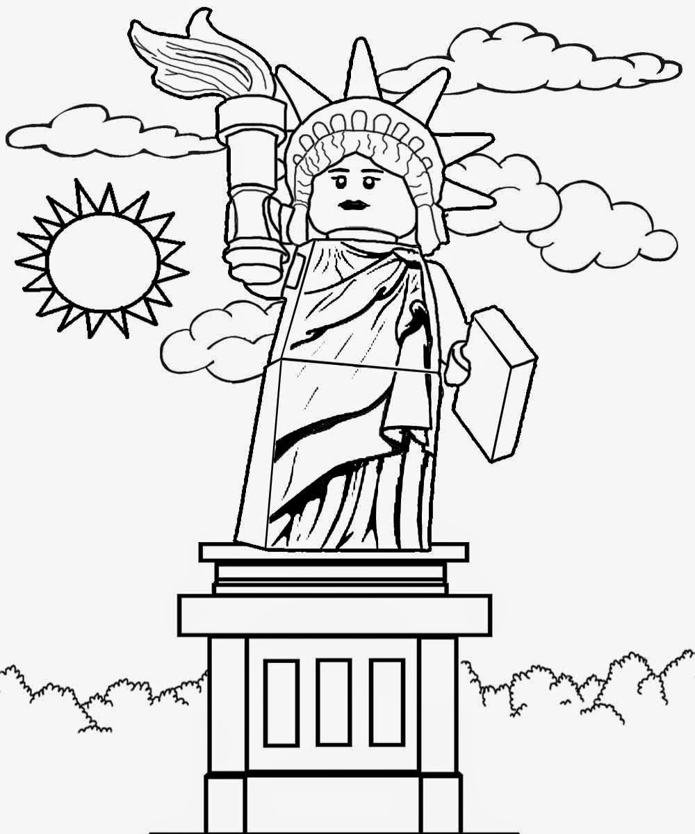 Blank Lego Figure Printable