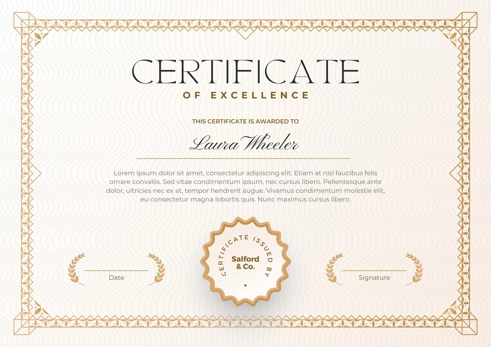 Free Custom Printable Diploma Certificate Templates Canva