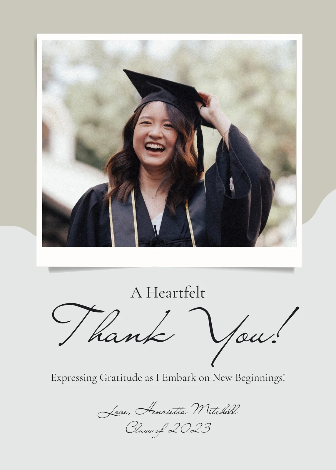 Blank Graduation Printable Name Cards