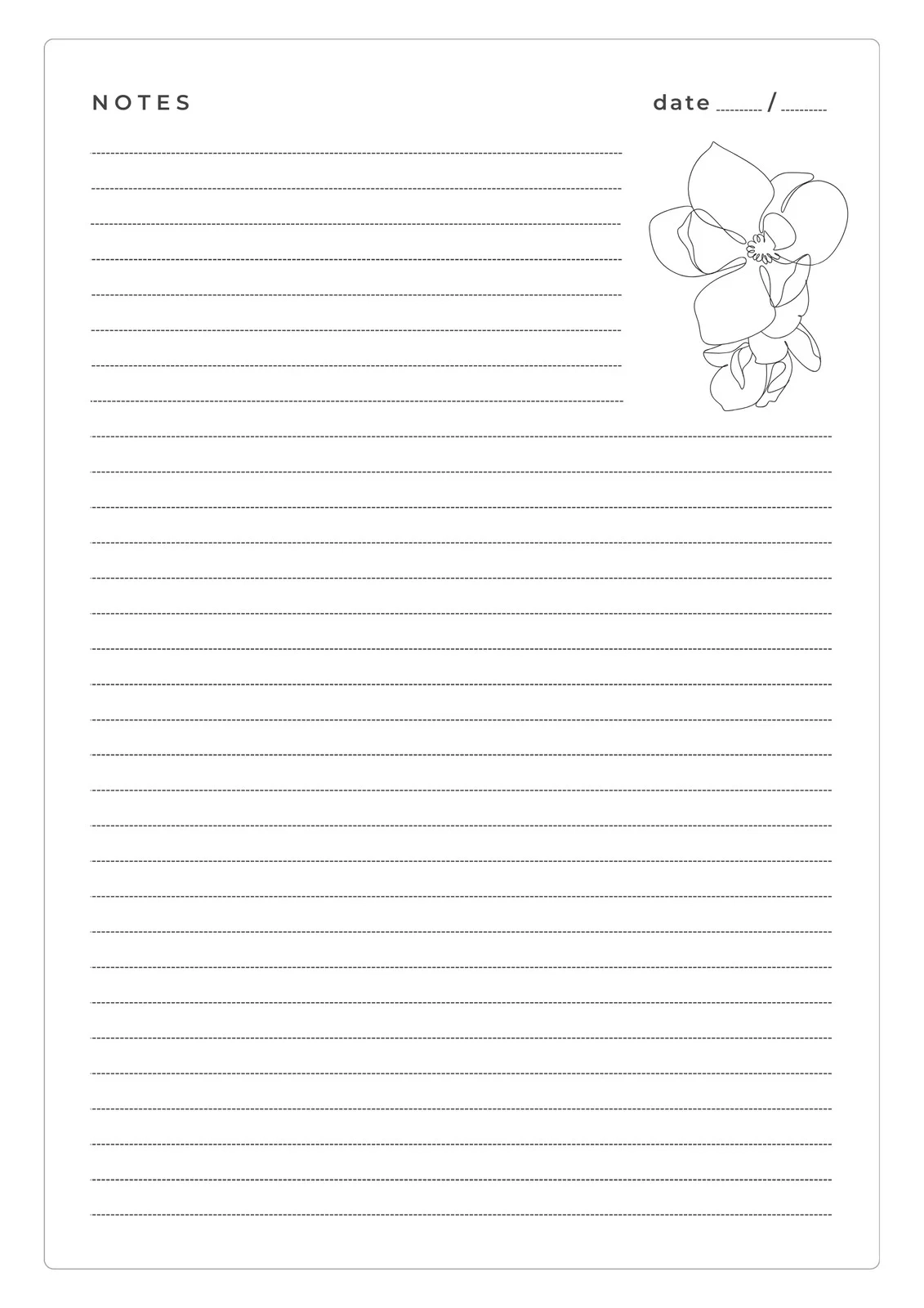 Free Customizable And Printable Notepad Templates Canva