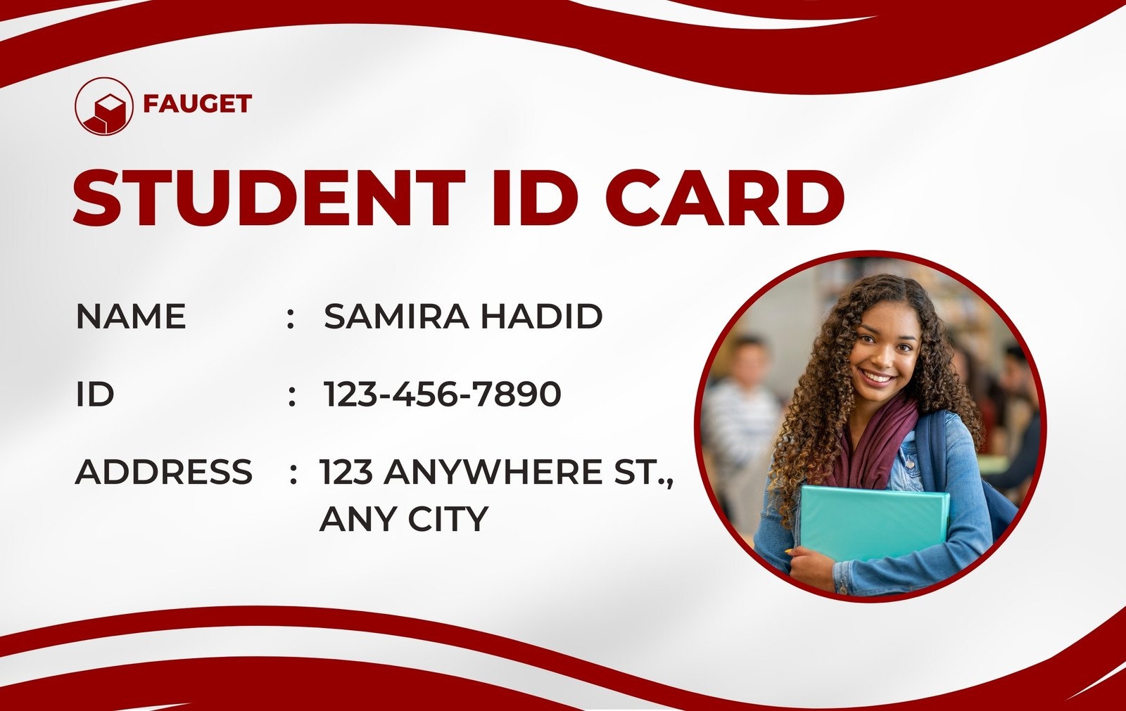 Free Customizable Professional ID Card Templates Canva 