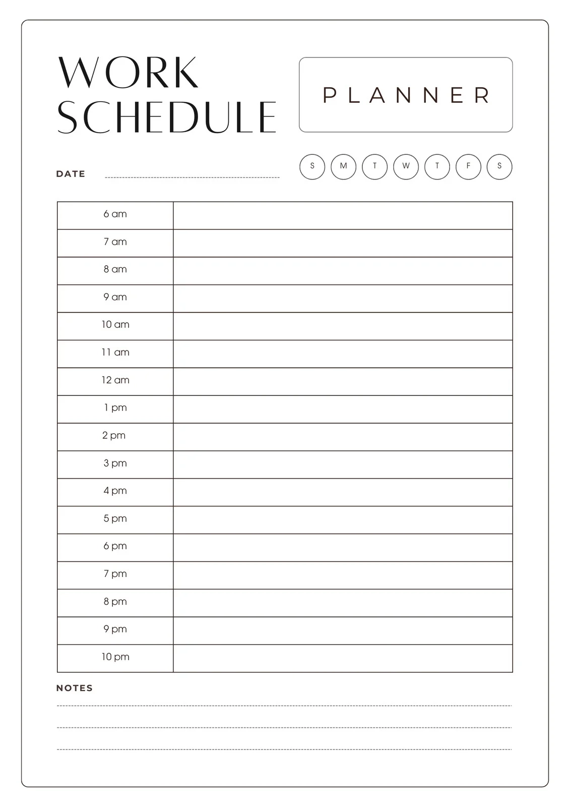 Free Daily Planner Templates To Customize Canva