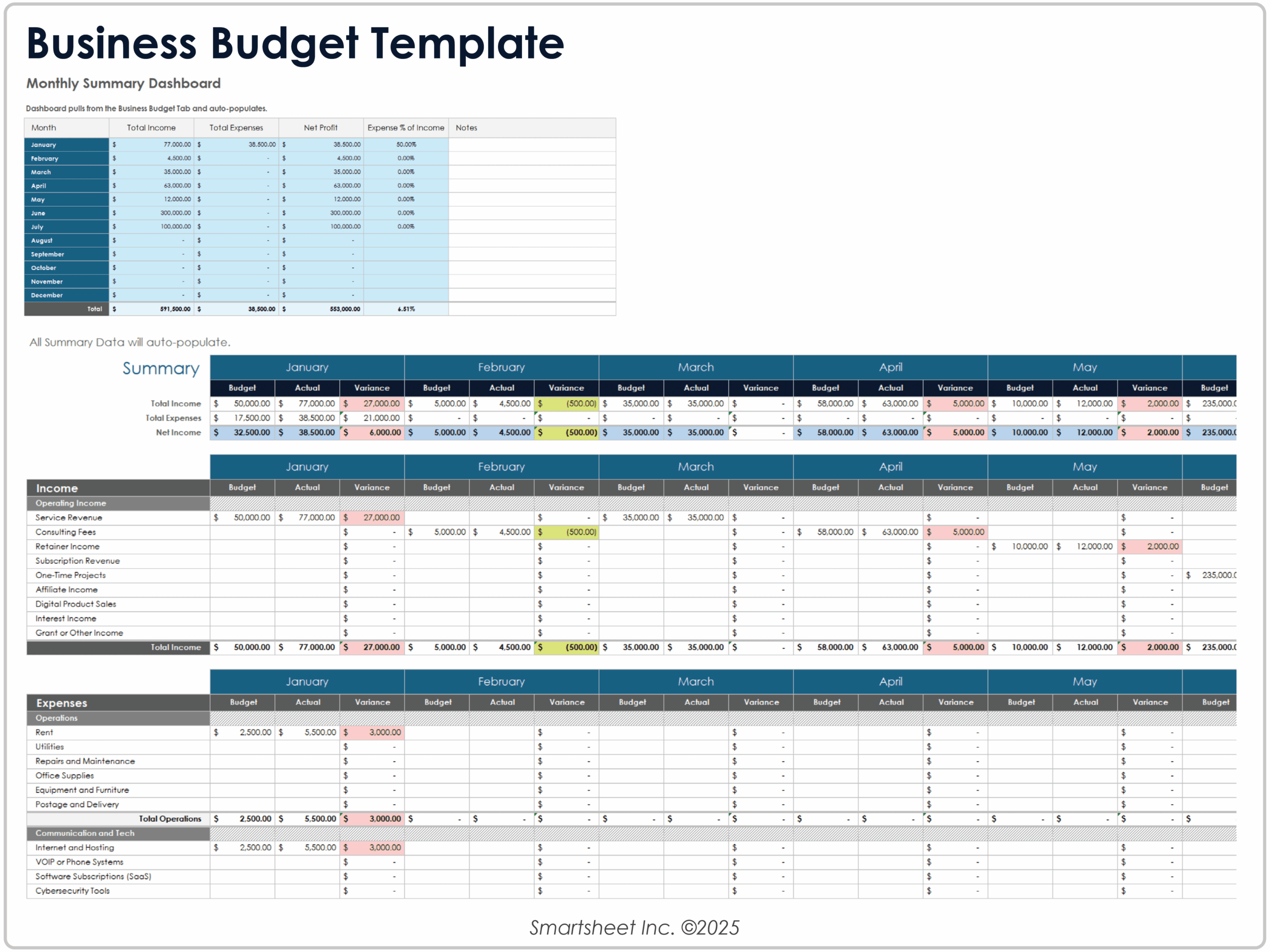 Printable Blank Excel Spreadsheet Templates
