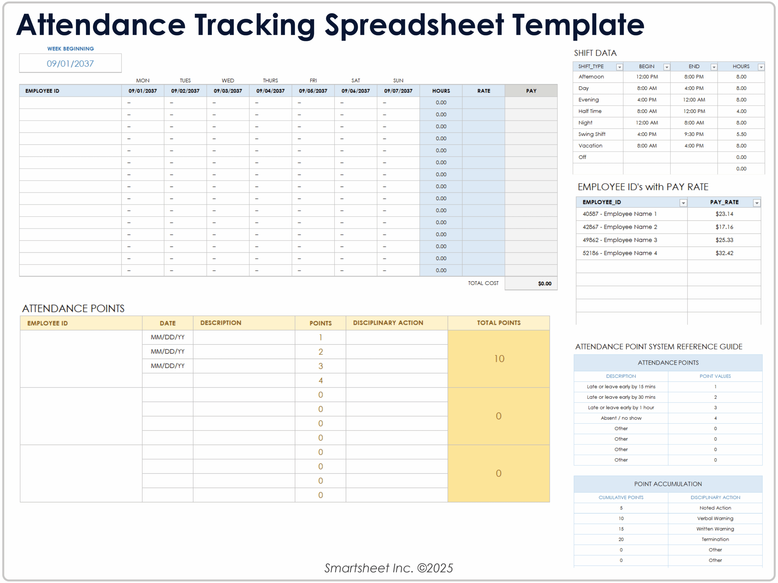 Printable Blank Excel Spreadsheet