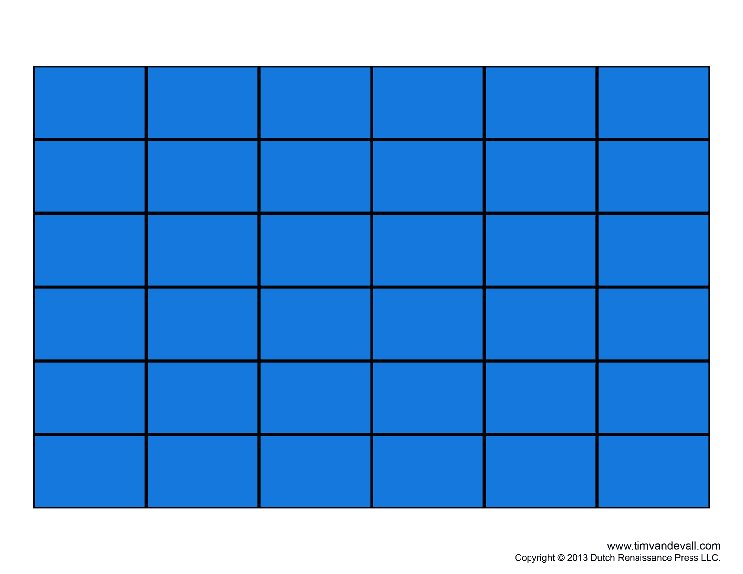 Blank Printable Jeopardy Template