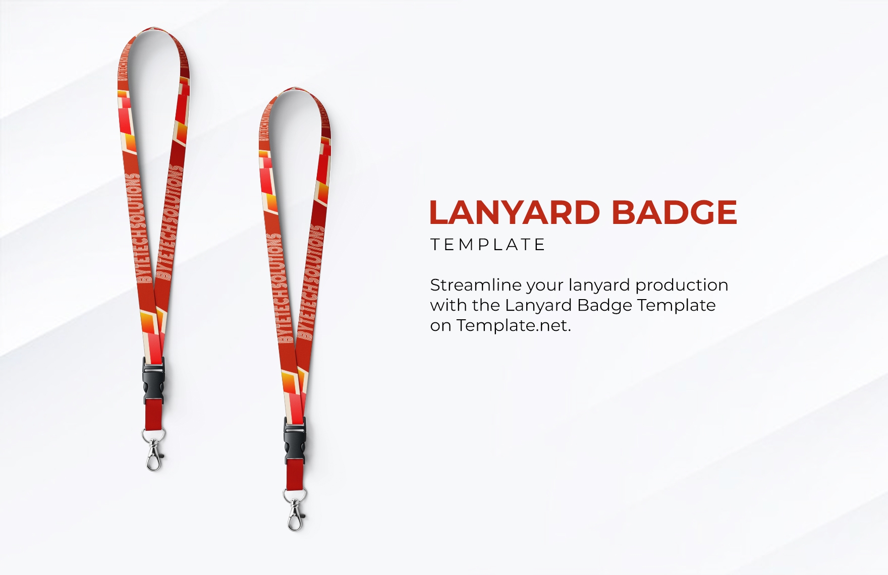 Free Lanyard Badge Template To Edit Online