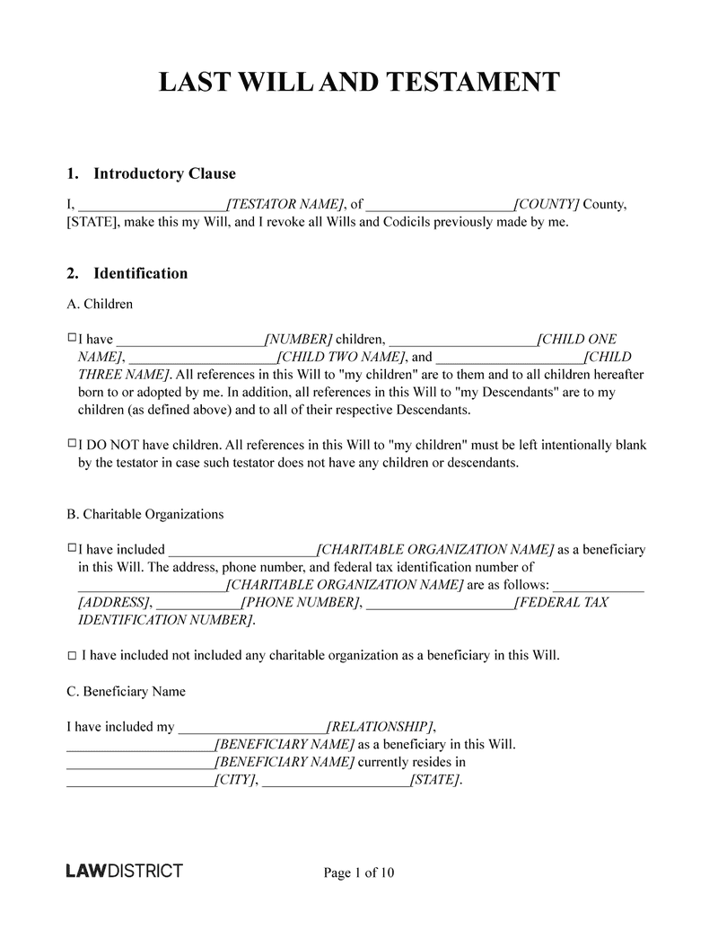 Death Will Free Printable Blanks