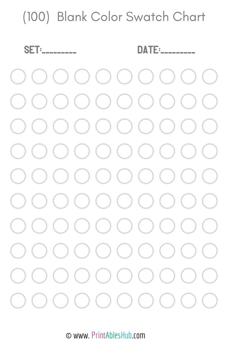 Free Printable 24 50 72 80 100 120 150 168 Blank Color 