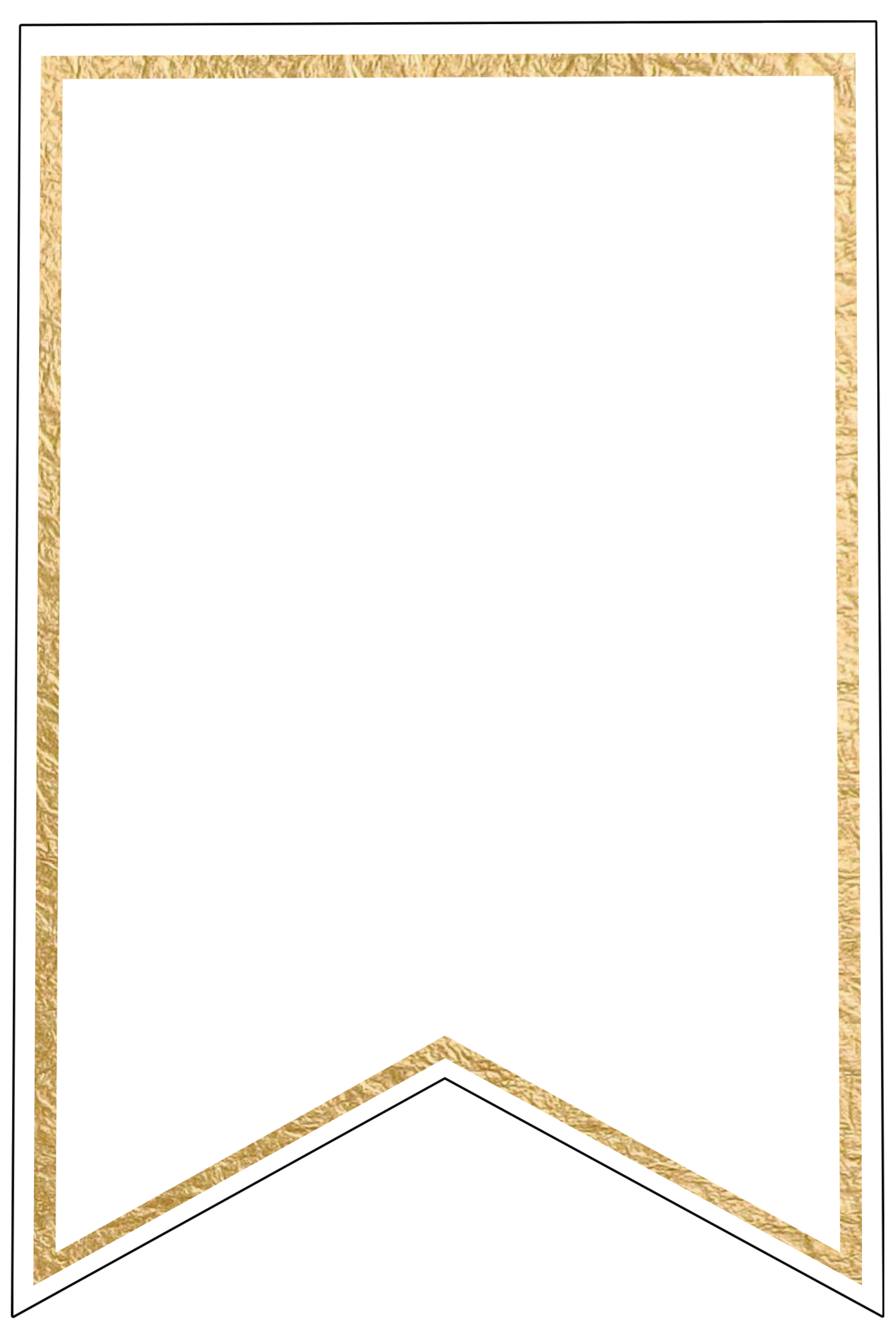 Printable Blank Pennants