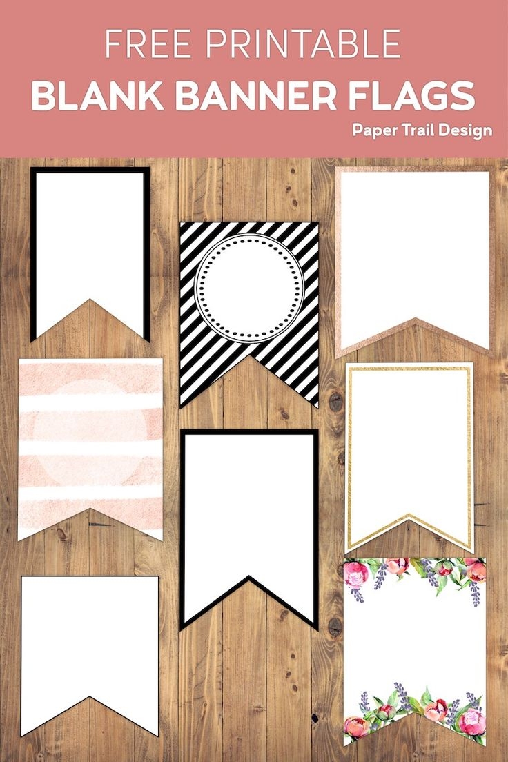 Blank Banner Templates Free Printable