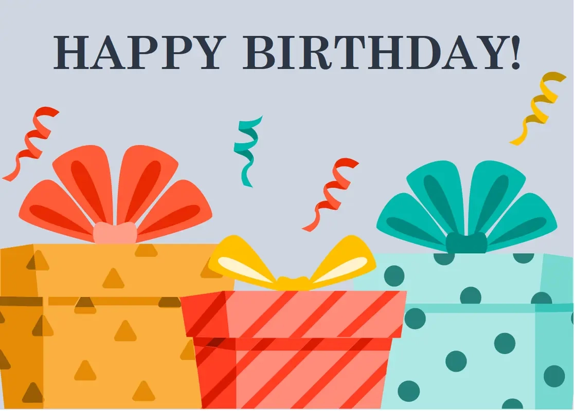 Blank Printable Happy Birthday Cards