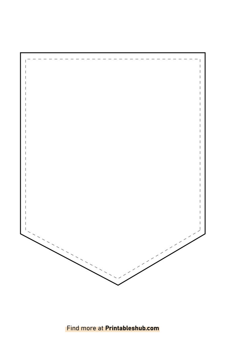 Free Printable Blank Banner Template PDF