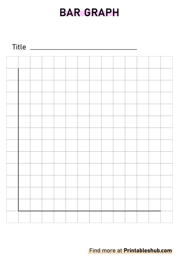 Blank Bar Graphs Printable