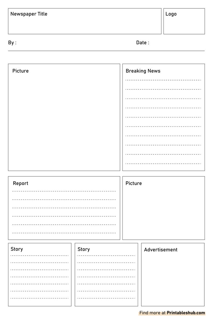 Blank Printable Press Releases