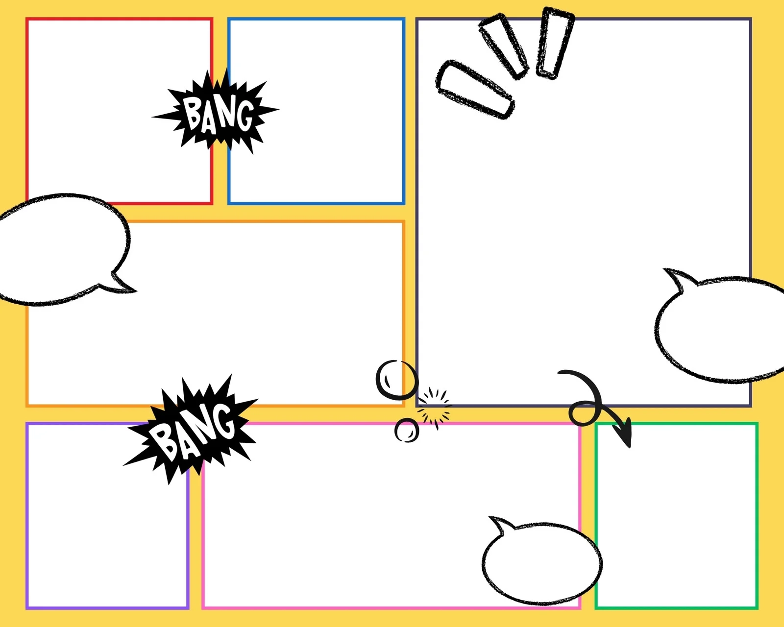 Printable Blank Template Cartoon