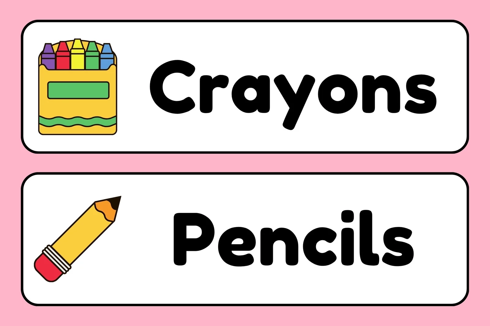 Free Blank Printable Kid Labels