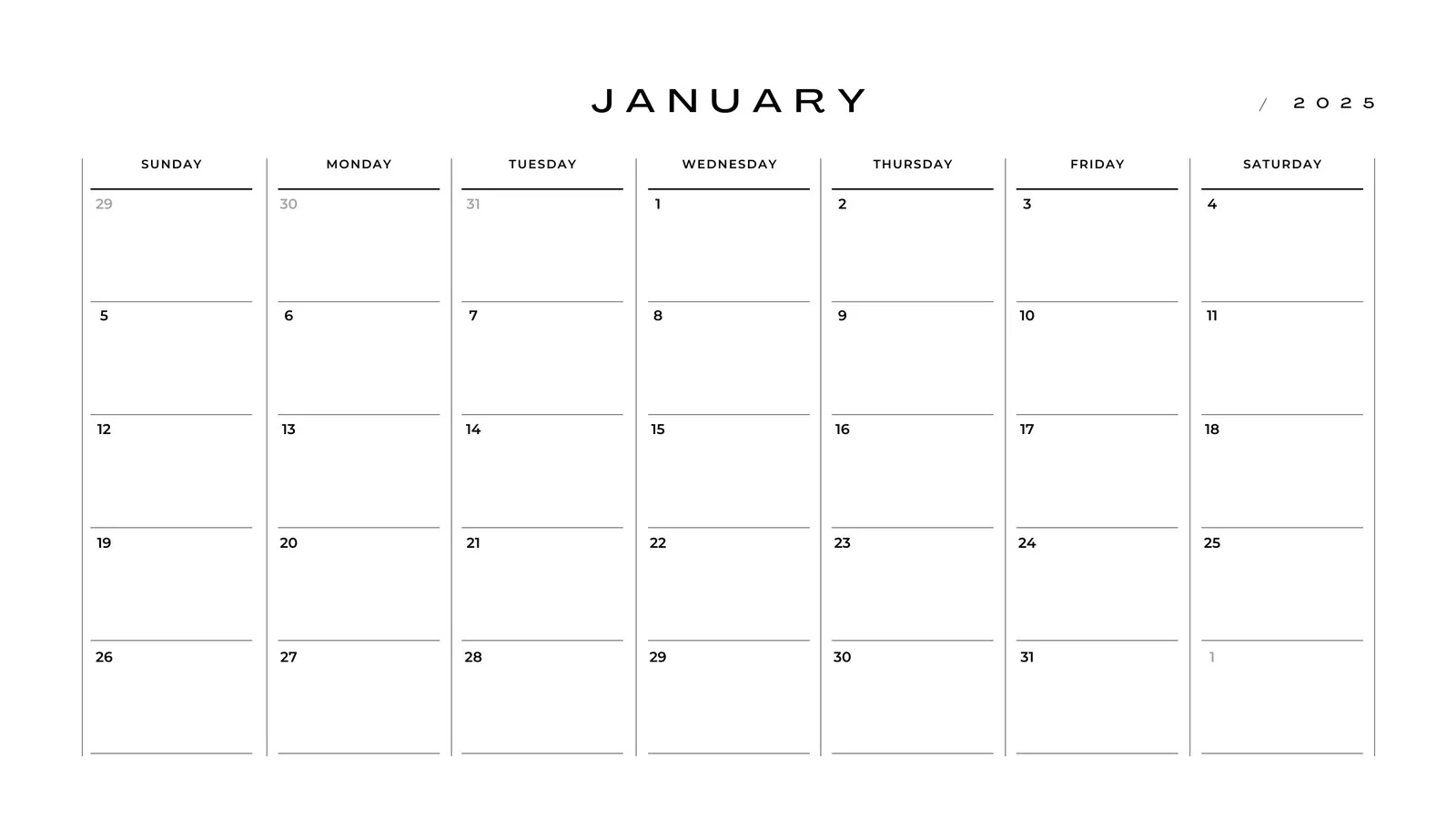 Free Printable Customizable Monthly Calendar Templates Canva