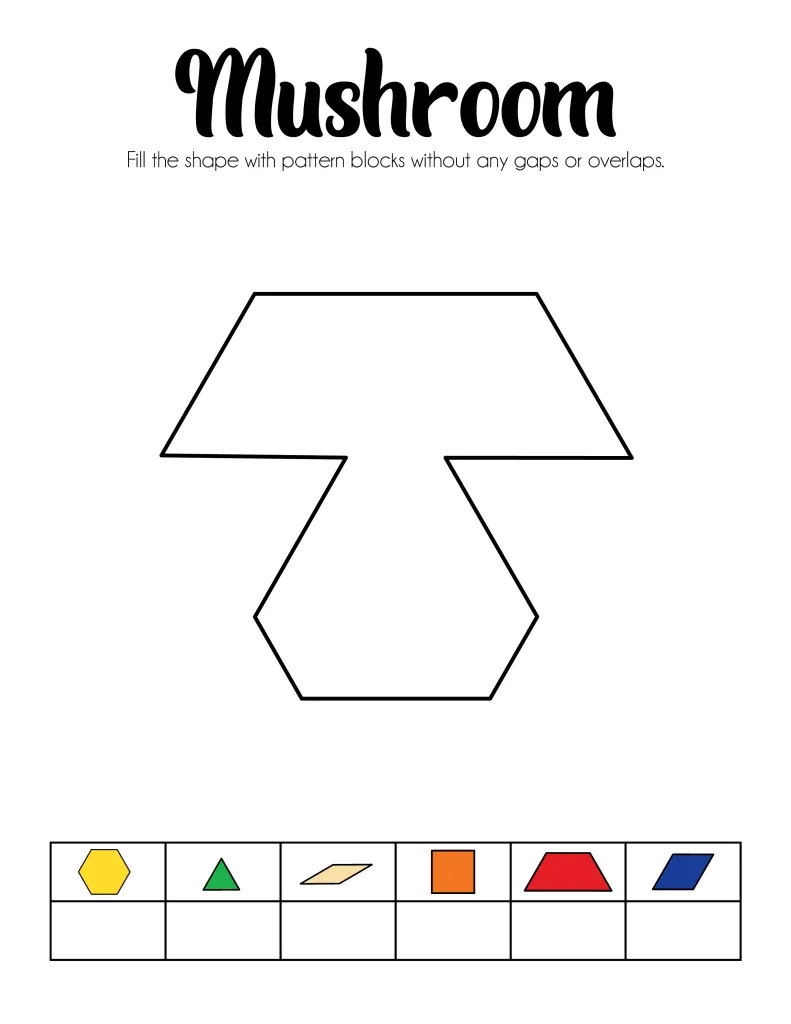 Printable Blank Pattern Block Templates