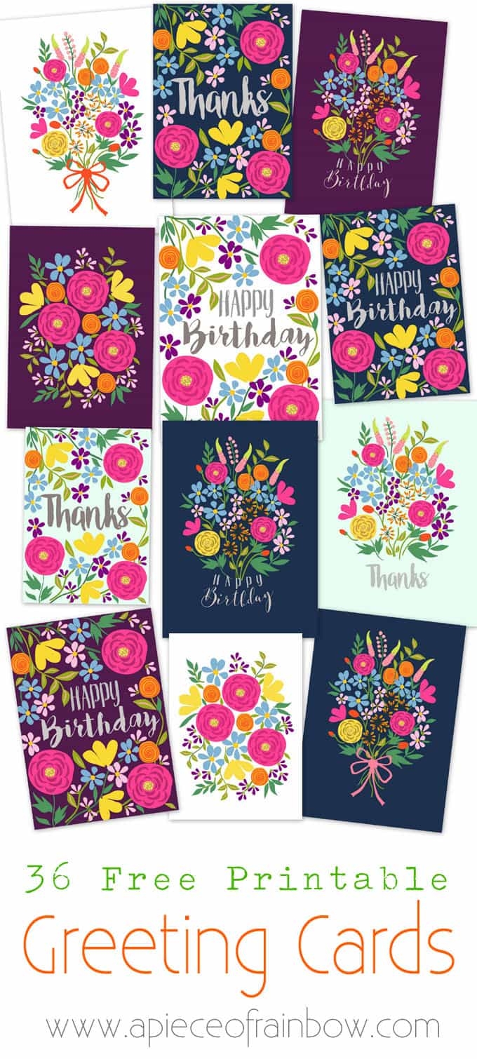 Free Blank Printable Greeting Cards