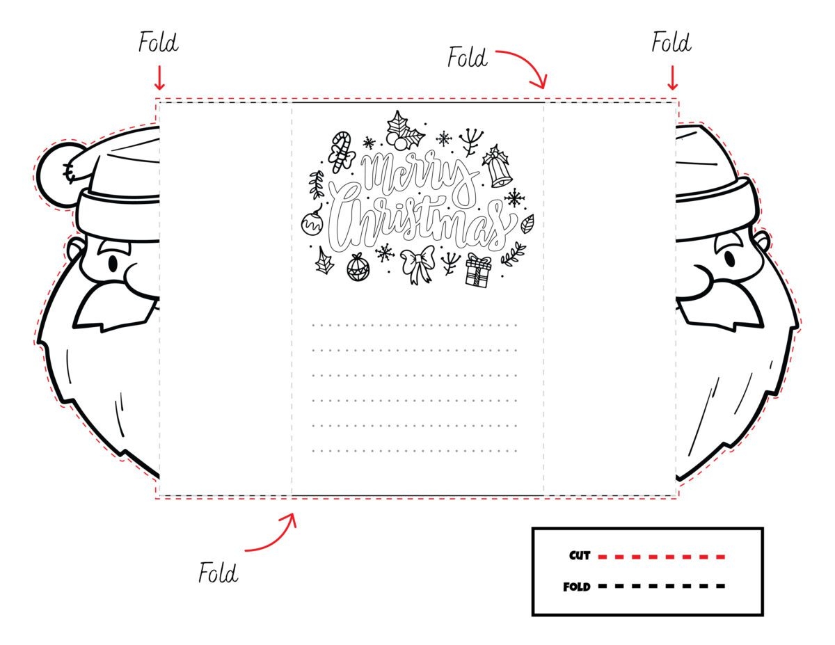 Free Printable Foldable Christmas Cards Frugal Mom Eh 
