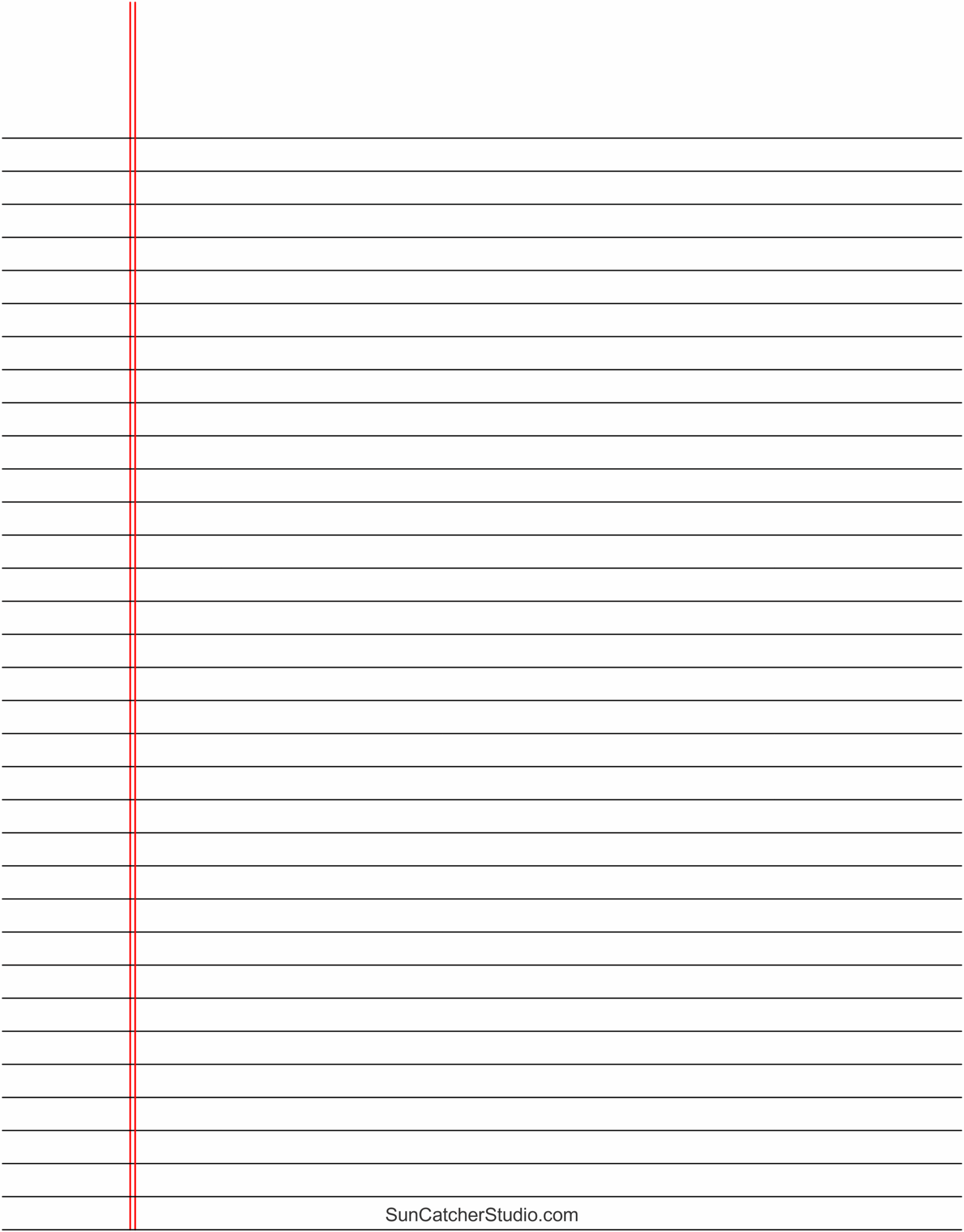 Blank Writing Printables