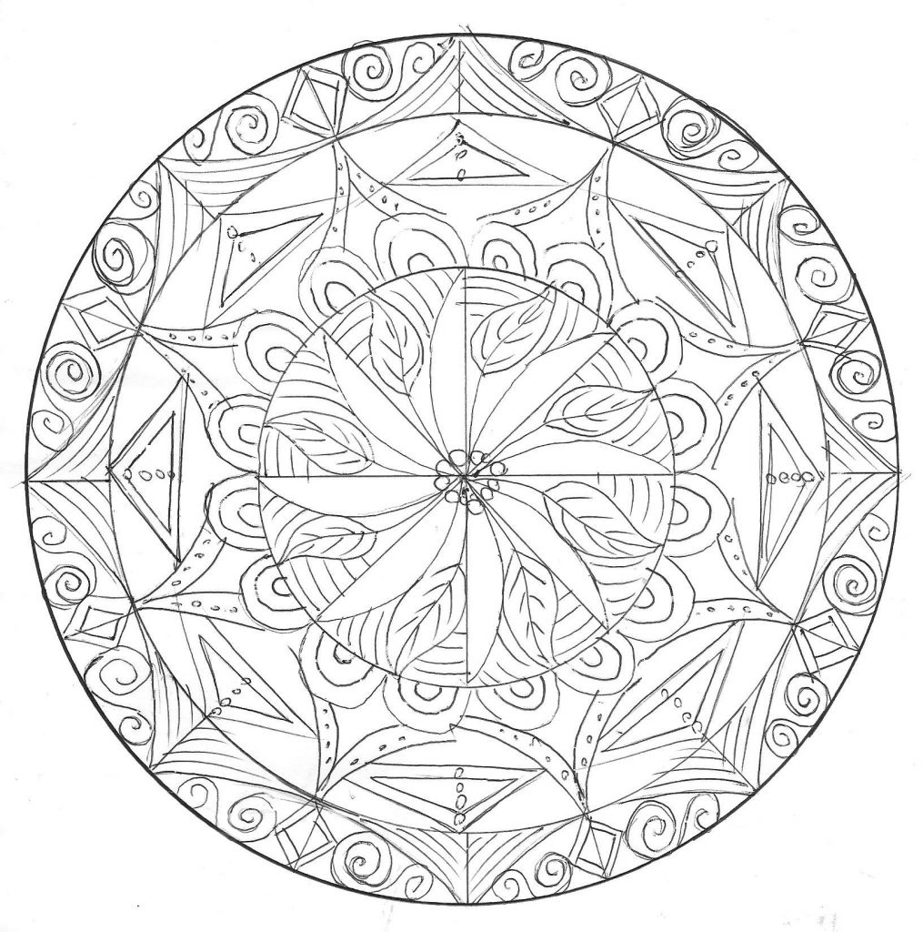 Free Printable Mandala Template Mindful Art Club