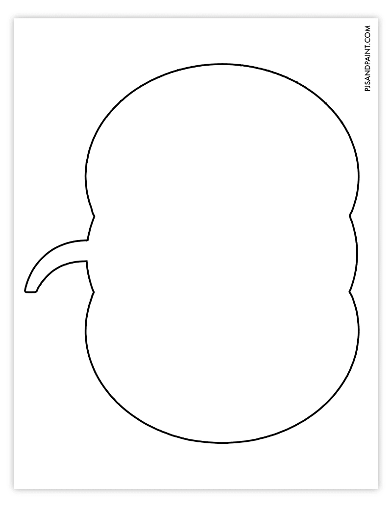 Blank Pumpkin Template Printable