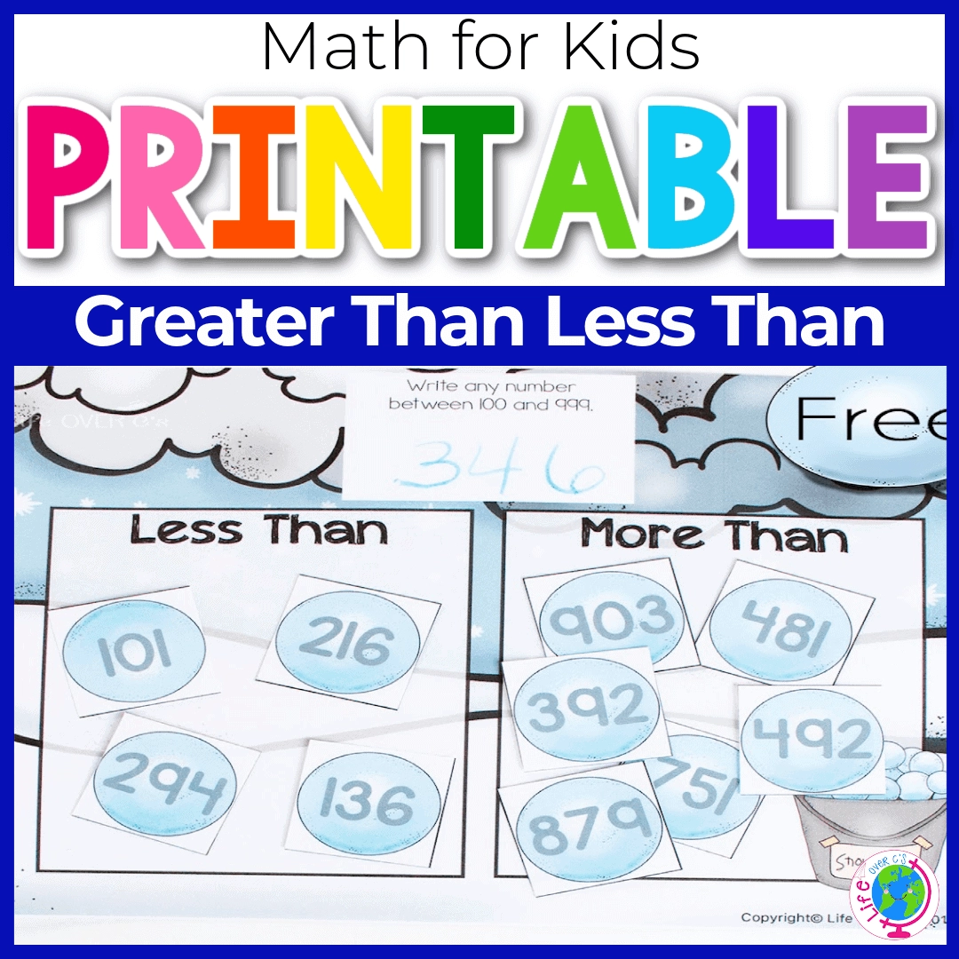 Blank Snowballs Printable For School