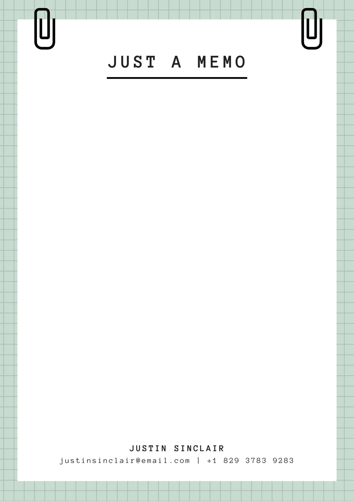 Free Professional And Customizable Memo Templates Canva