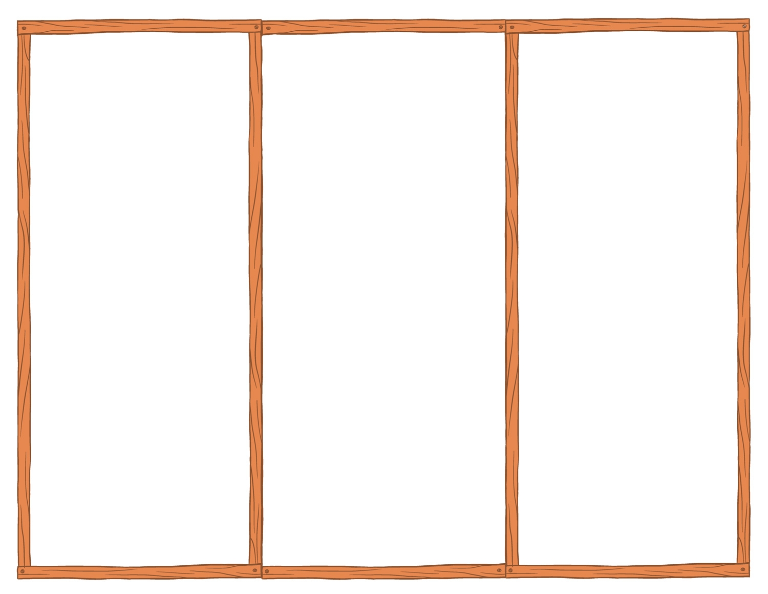 Blank Printable Brochure Template