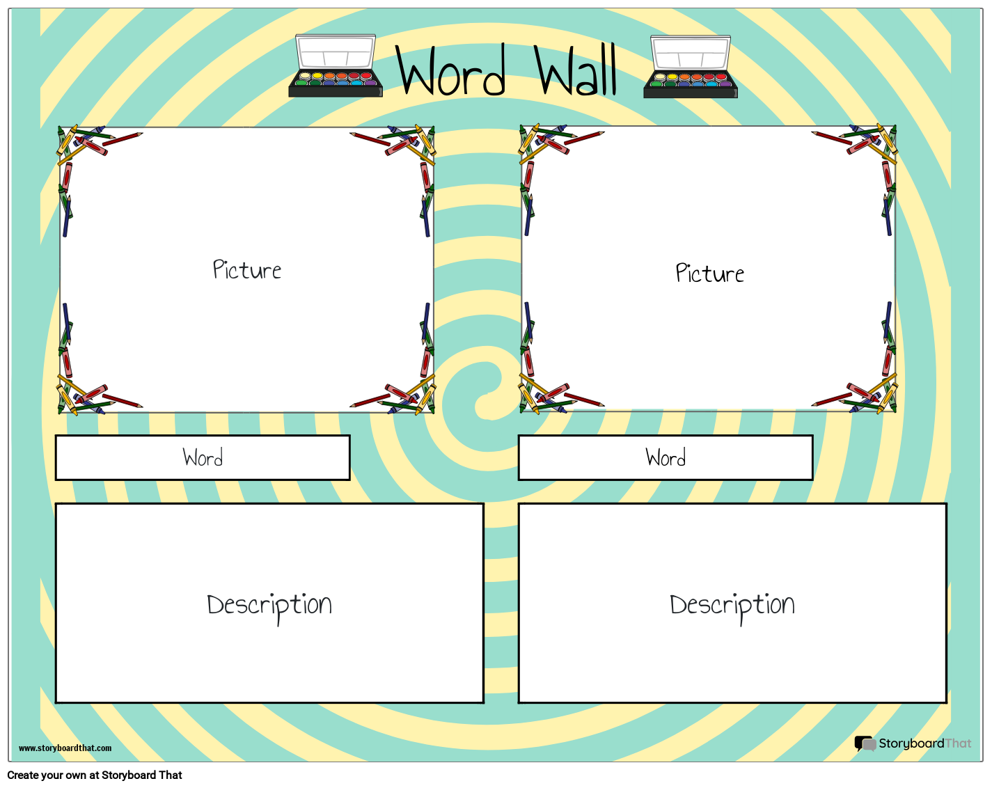 Free Word Wall Templates By Storyboard That 2025