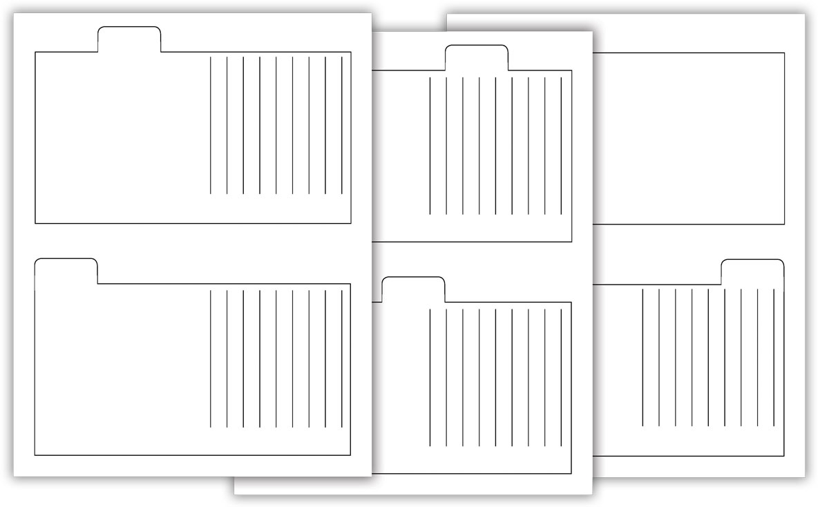 Get A Free Printable 5 Page Tabbed Booklet Layers Of Learning