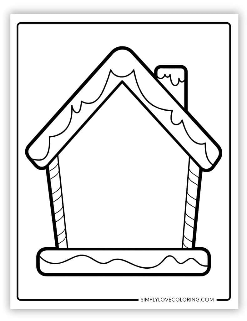 Gingerbread House Templates Free PDF Printables Simply Love 