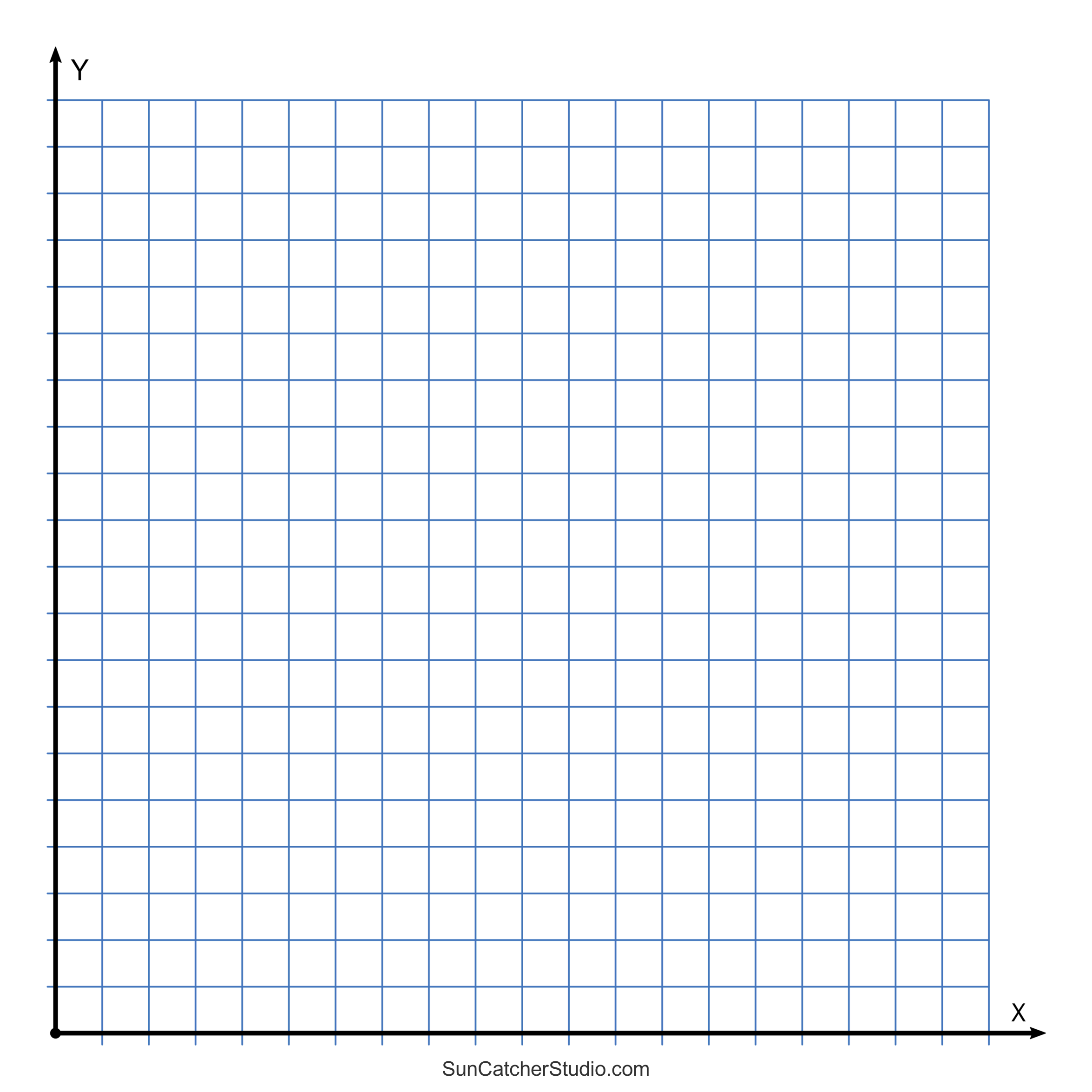 Printable Blank Number Planes
