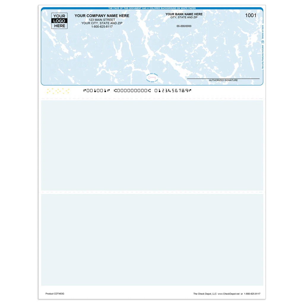 Gusto Checks Top Format Payroll Checks Check Depot