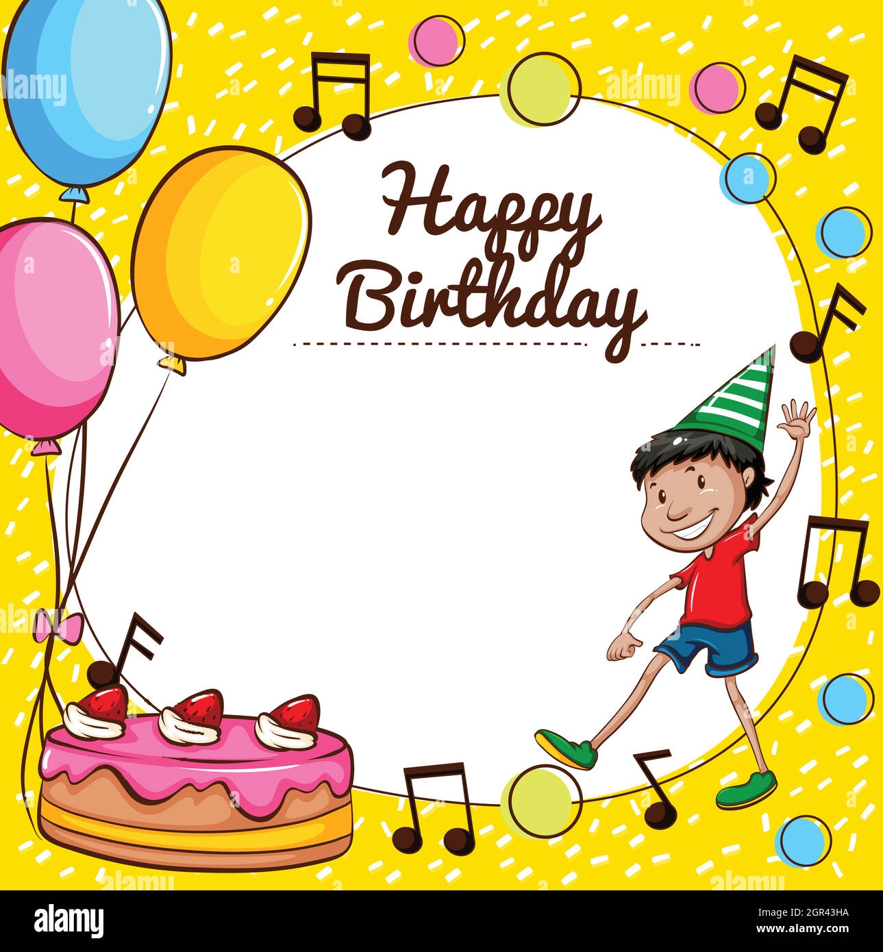 Blank Printable Birthday Card Stock