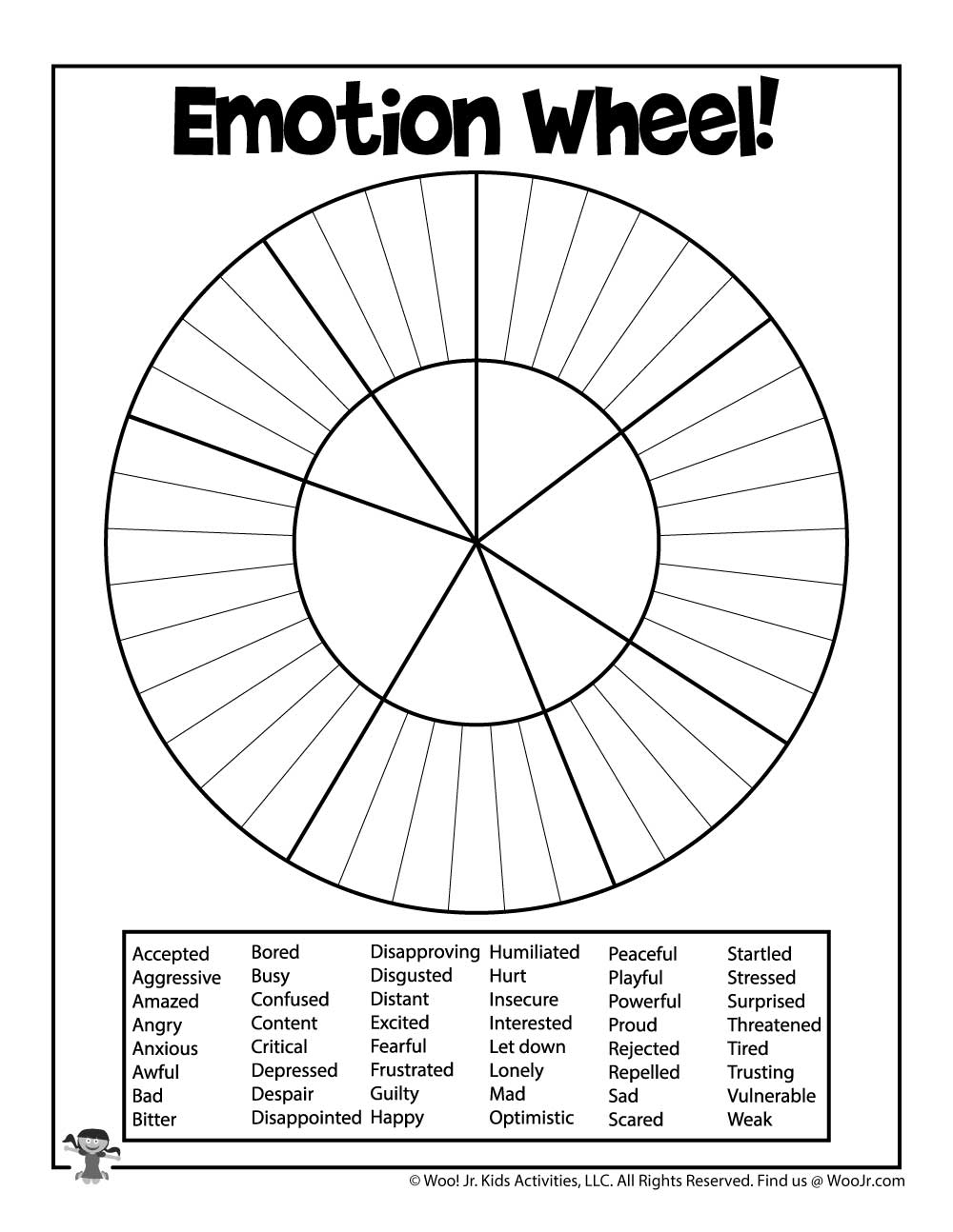Helping Kids Identify Emotions Worksheets Woo Jr Kids 