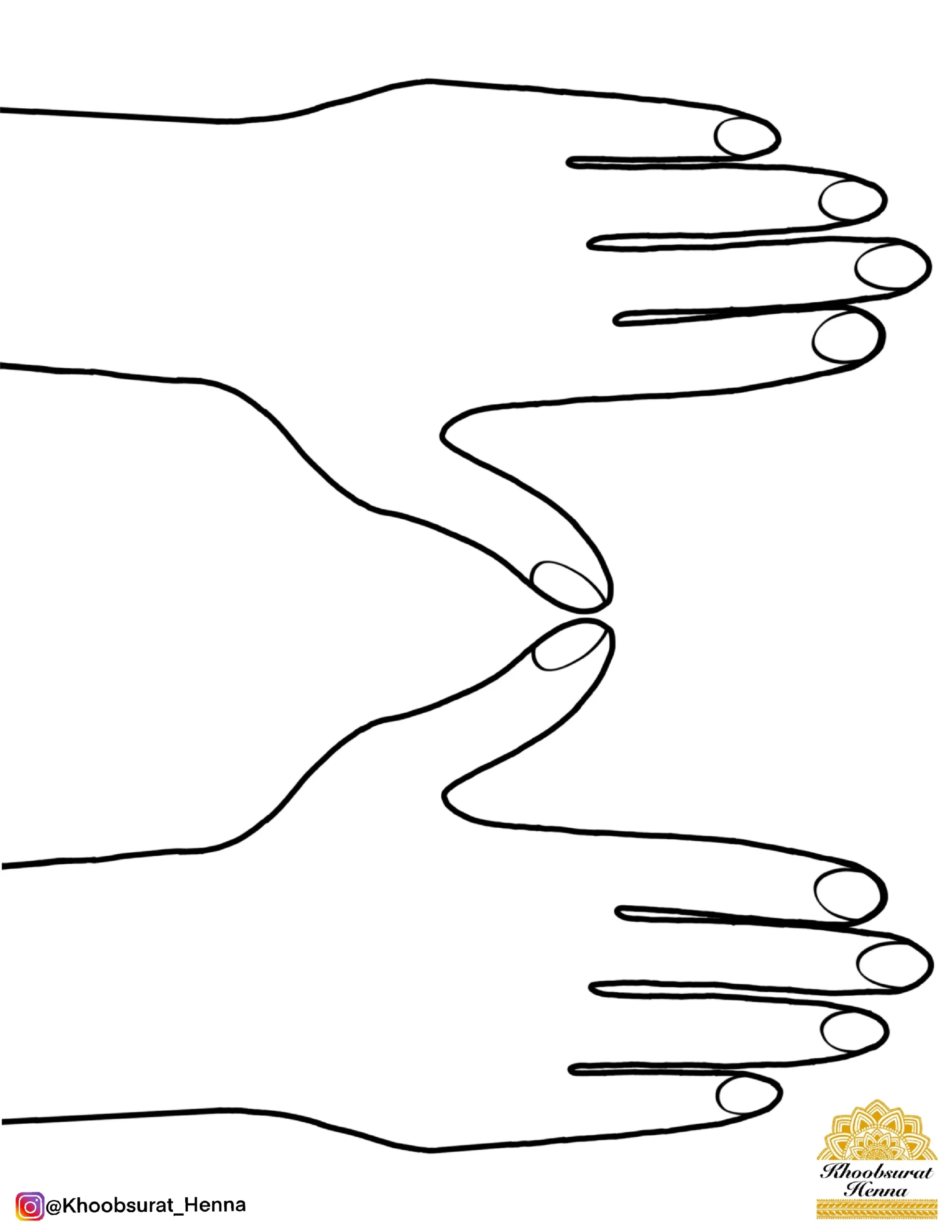 Henna Practice Sheets PDF File Digital Download Only 10 Styles 