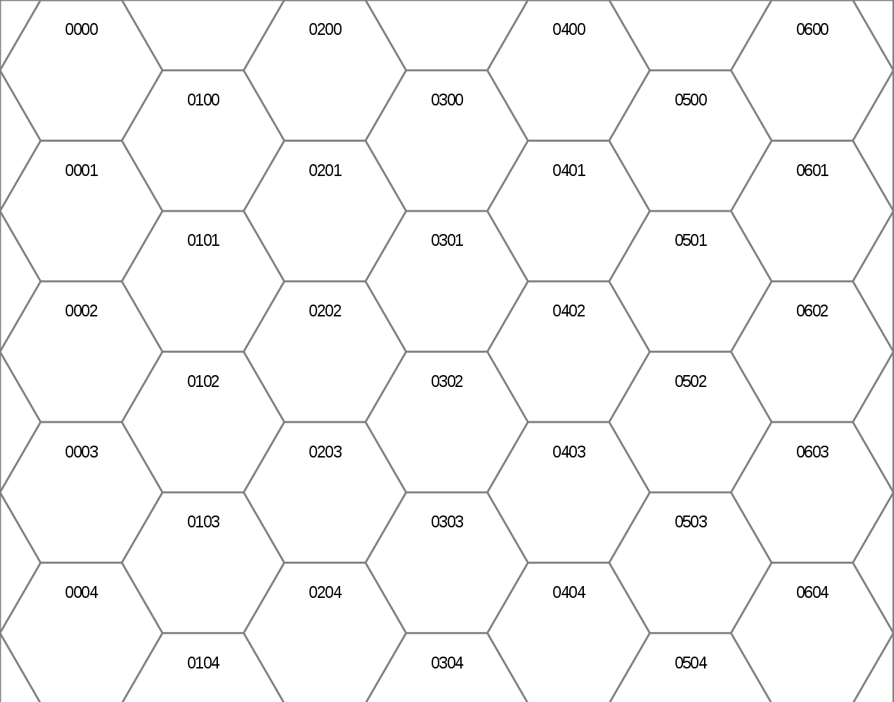 Hex Map Blank Printable