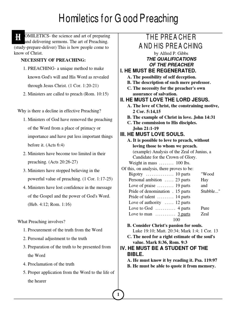 Homiletics Template Doc Template PdfFiller Worksheets Library