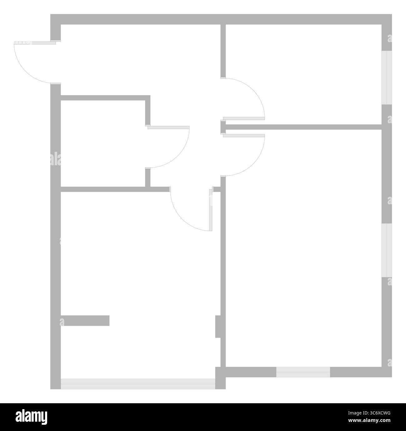 Printable Blank Floor Plan Template