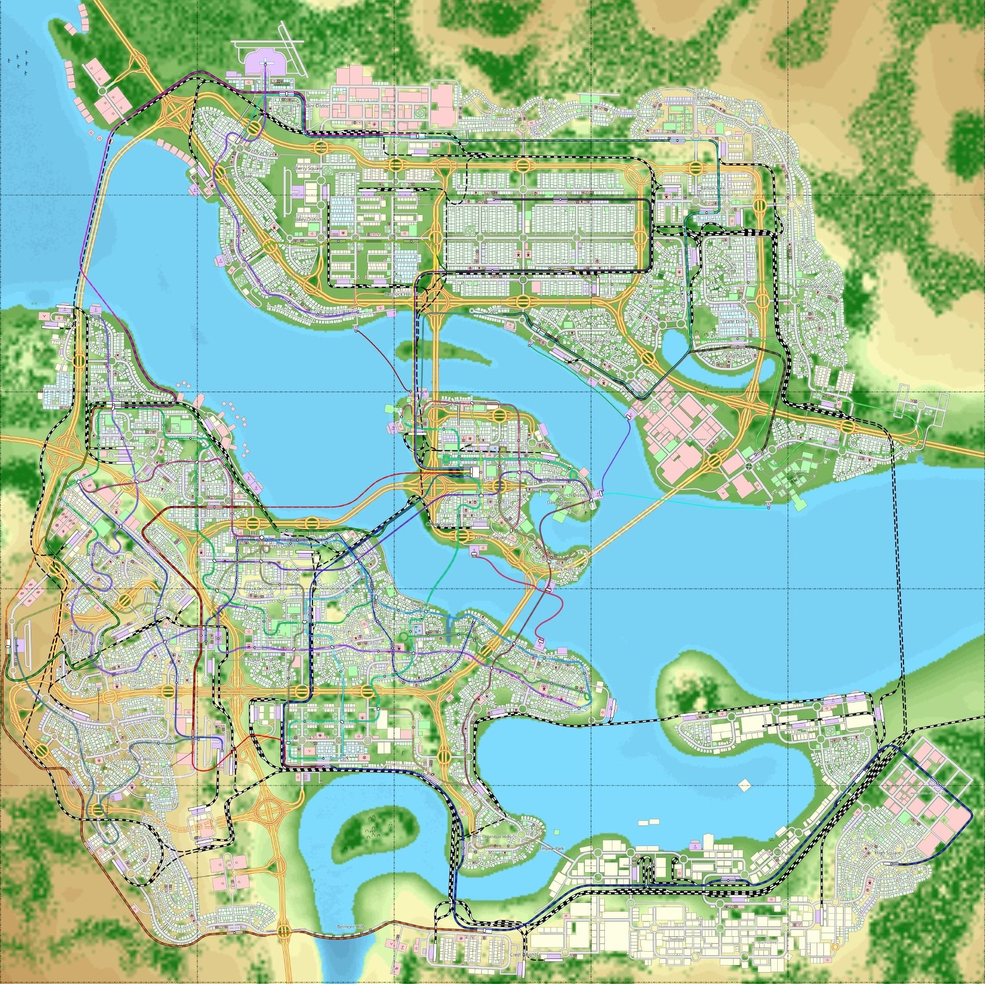 I Love Seeing Your CSL Maps So Here s My Latest R CitiesSkylines