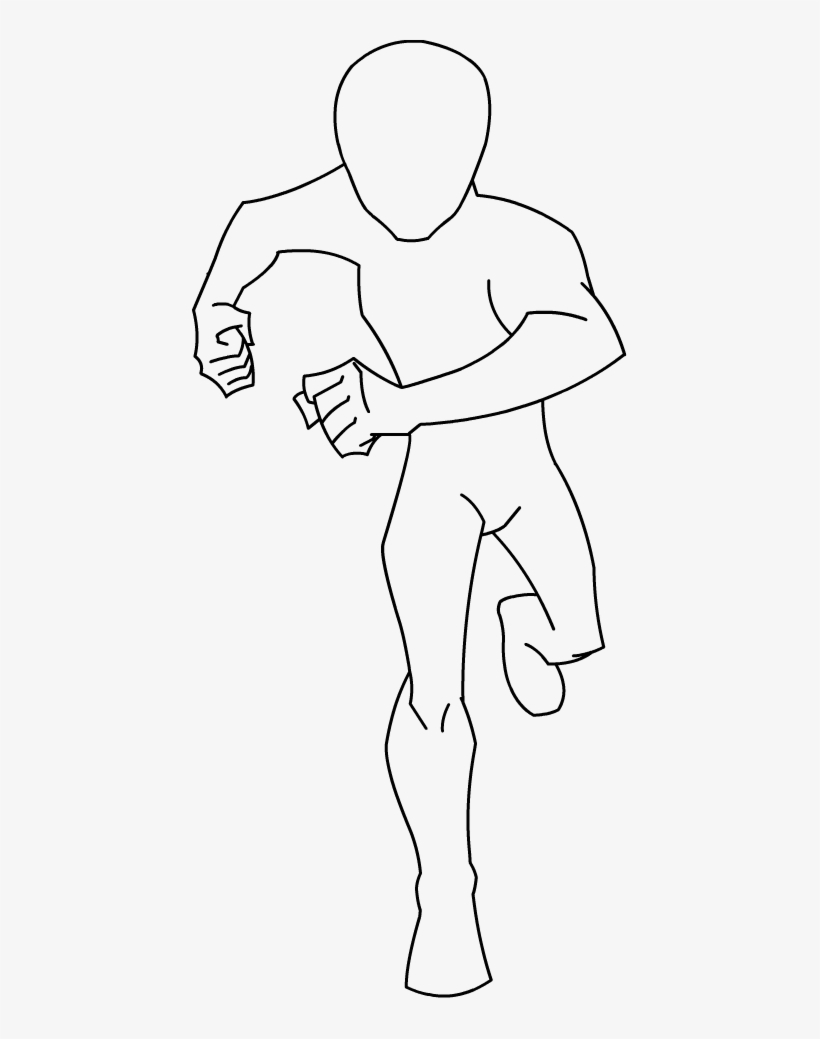 Printable Blank Superhero Template