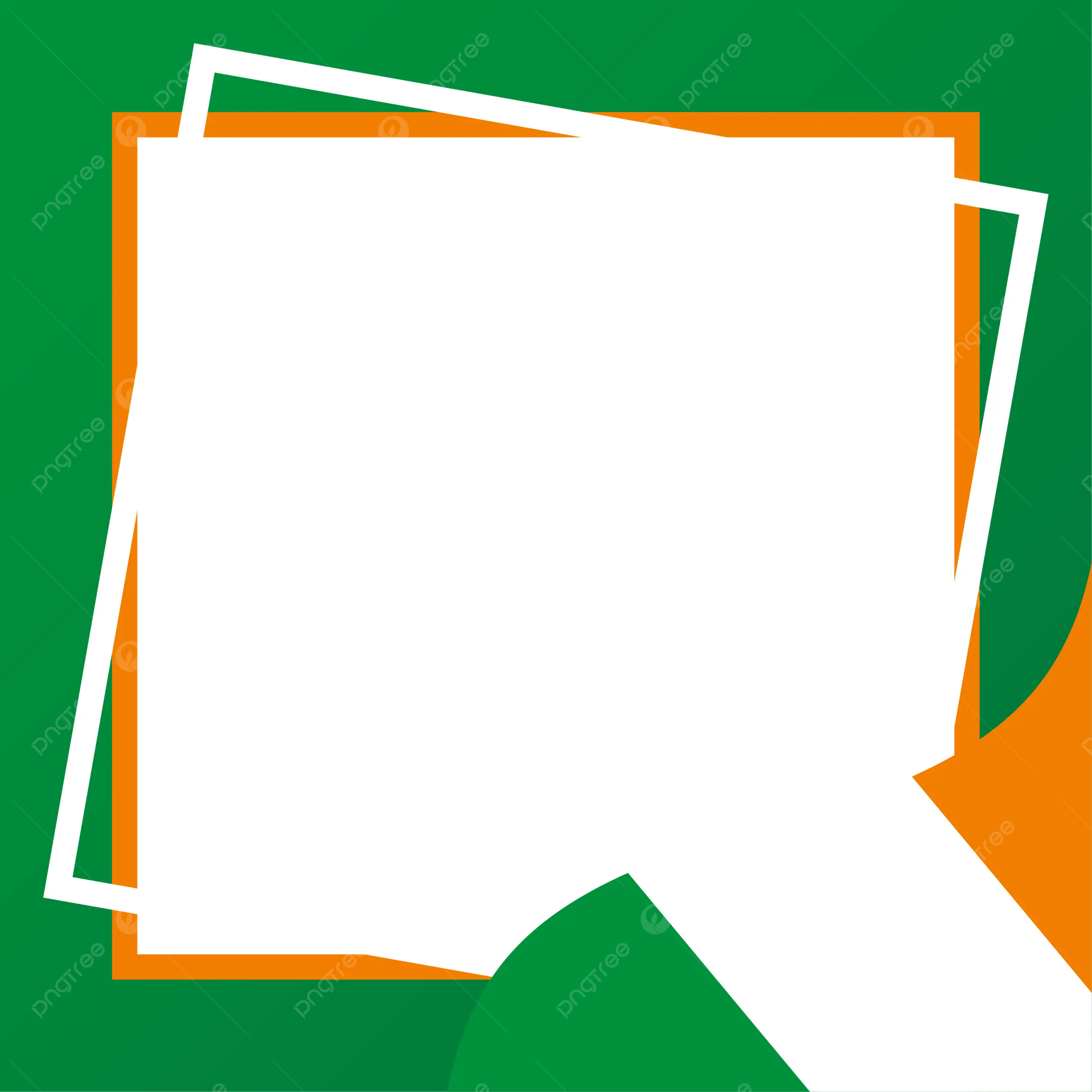 Printable Blank Irish Flags